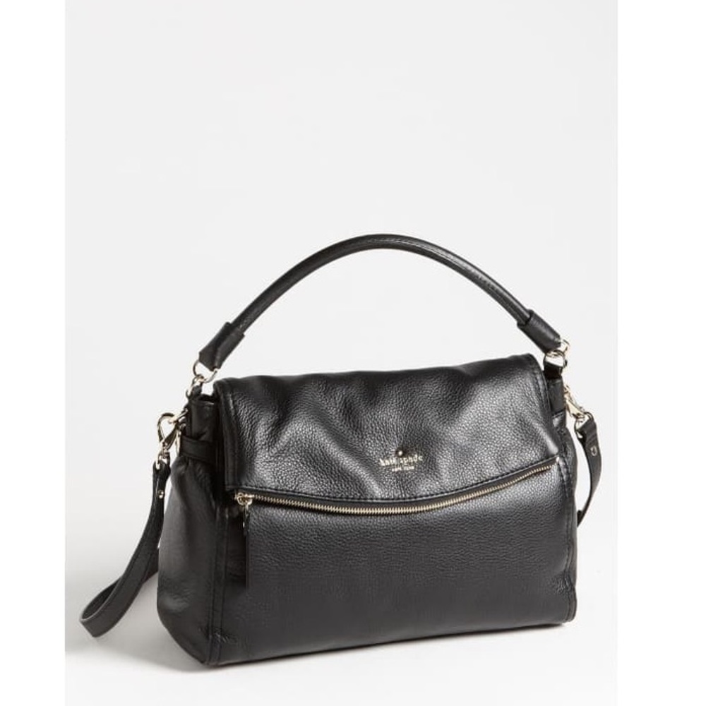 Kate Spade Cobble Hill Little Minka Black Satchel